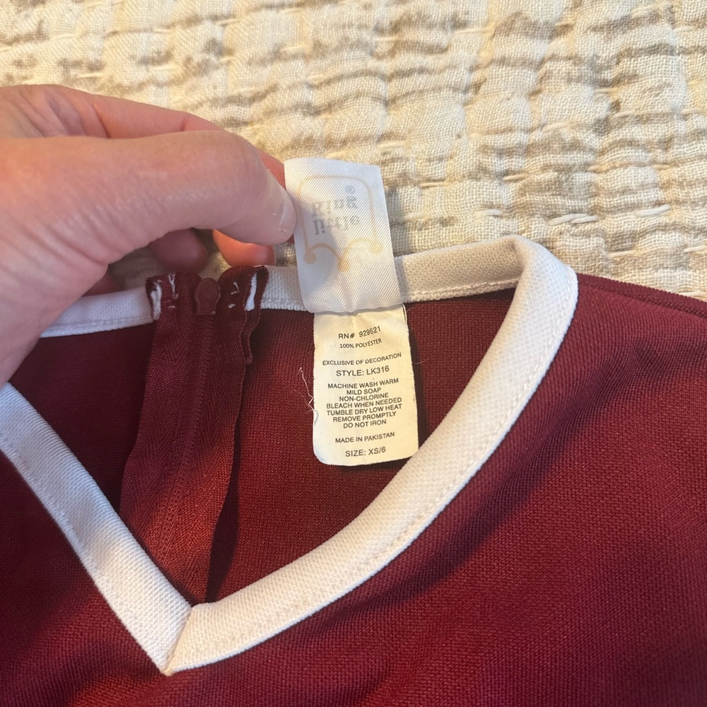 ALABAMA Cheer Top XS/6 - Picture 6 of 6